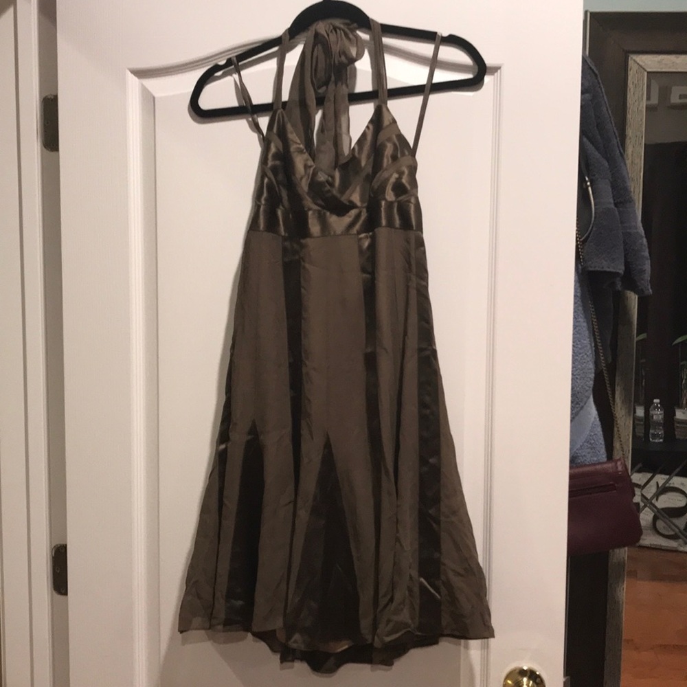 BCBG halter dress